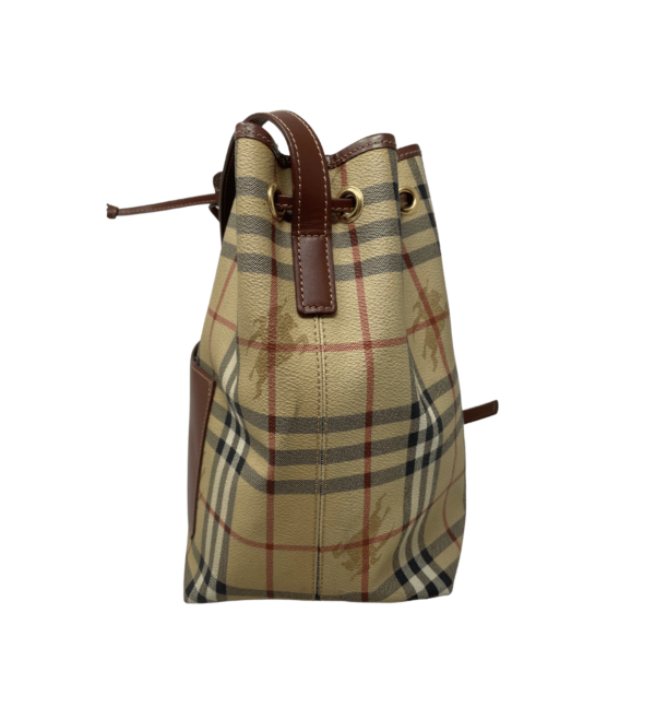 Borsa Burberry secchiello check classico