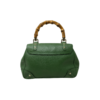 Borsa Gucci Bamboo in pelle verde