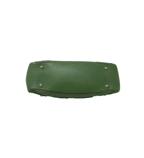 Borsa Gucci Bamboo in pelle verde