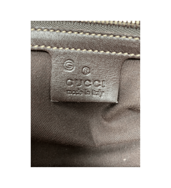 Borsa Gucci Miniboston con motivo a staffe