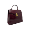 Borsa Gucci vintage in pelle bordeaux