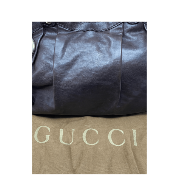 Borsa Shopper Gucci Sukey testa di moro