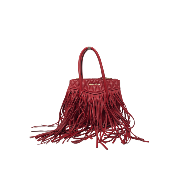 Borsa Miu Miu in pelle rossa