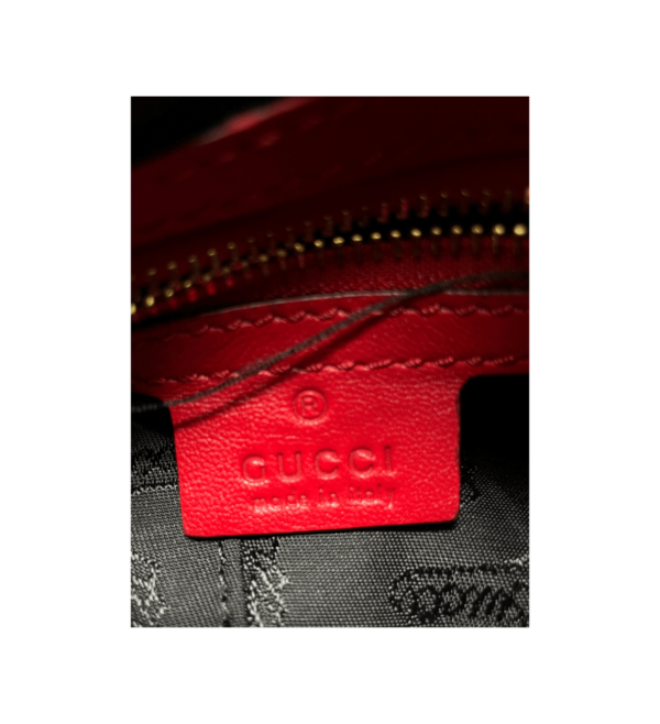 Borsa Gucci New Jackie in pelle rossa