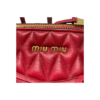 Borsa Miu Miu in pelle rossa