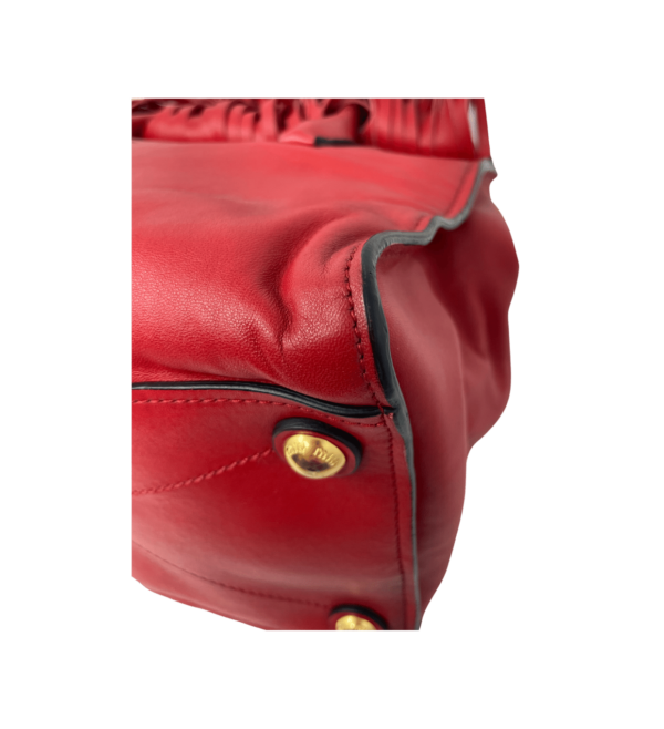 Borsa Miu Miu in pelle rossa