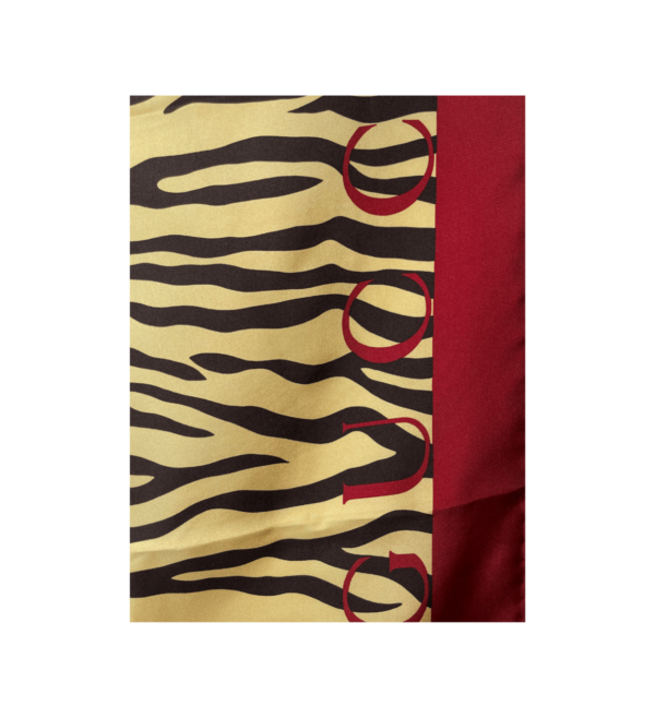 Foulard Gucci 100% seta fantasia animalier