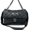 Borsa Chanel Timeless Jumbo Matelassé nera