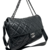 Borsa Chanel Timeless Jumbo Matelassé nera