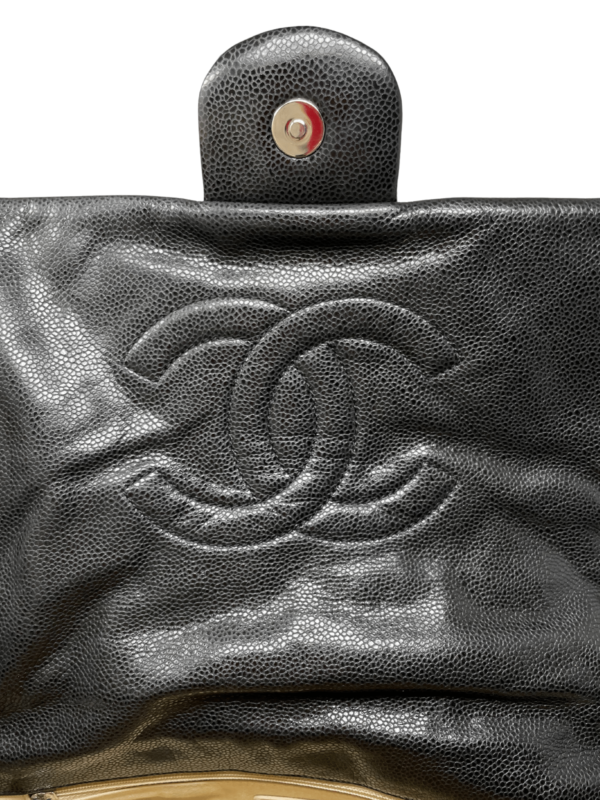 Borsa Chanel Timeless Jumbo Matelassé nera