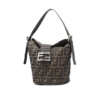 Borsa a secchiello Fendi Monogram Zucca