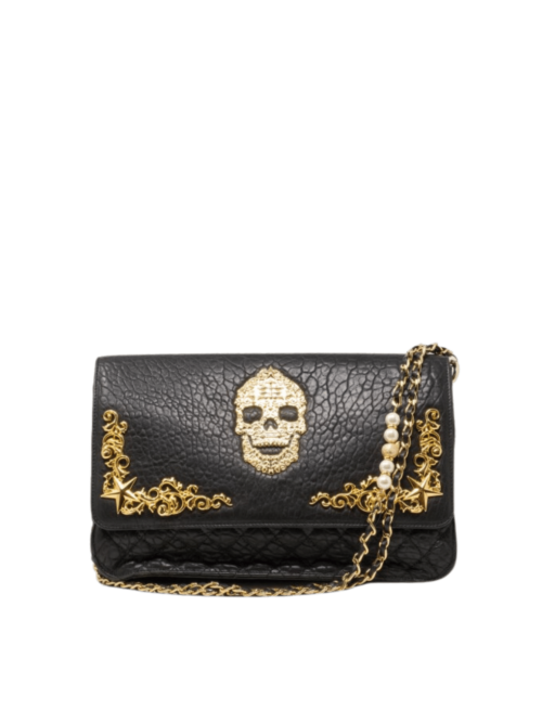 Borsa Philipp Plein in pelle nera