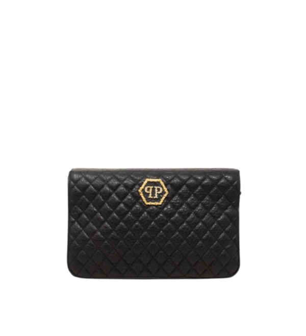 Borsa Philipp Plein in pelle nera