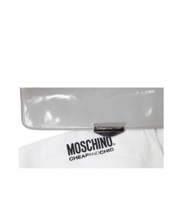 Pochette Moschino pelle